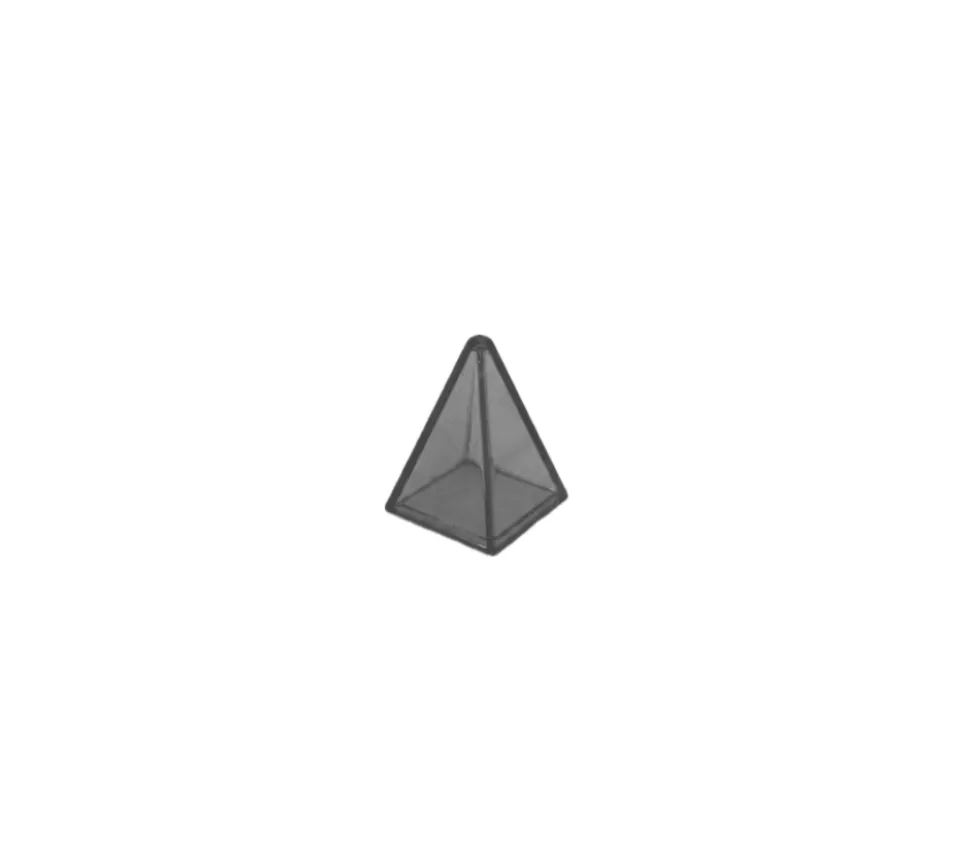 Pion pyramide translucide 15 x 20 mm de jeu à l'unité