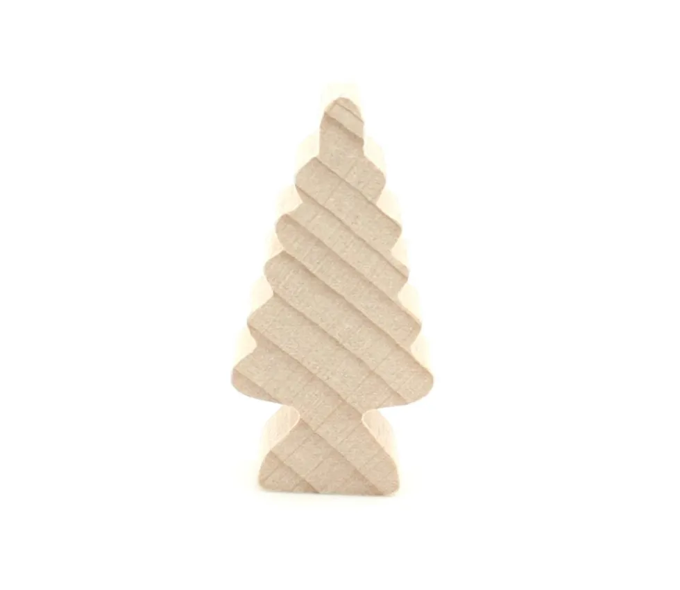 Pion sapin naturel en bois 43x21x10 mm