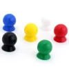 6 Pions ballons de Football multicolores 16 x 20 mm