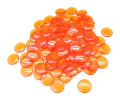 100 Pions de loto ronds 15 mm de diamètre - jetons de la même couleur
