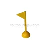 6 Pions drapeaux de jeu multicolores- mini fanions en 6 couleurs