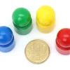 4 pions joueur droit avec boule en bois 15 x 29 mm