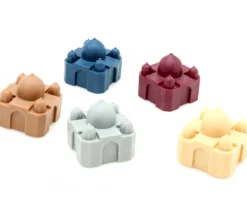 5 Pions palais Taj Mahal 17 x 17 x 18 mm château
