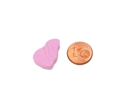 Pion steak viande rose 21 x 14 x 5 mm