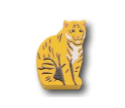 Pion Tigre en bois 16 x 12 x 10 mm
