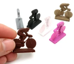 Pion vélo cycliste plastique de 3 x 2.7 cm