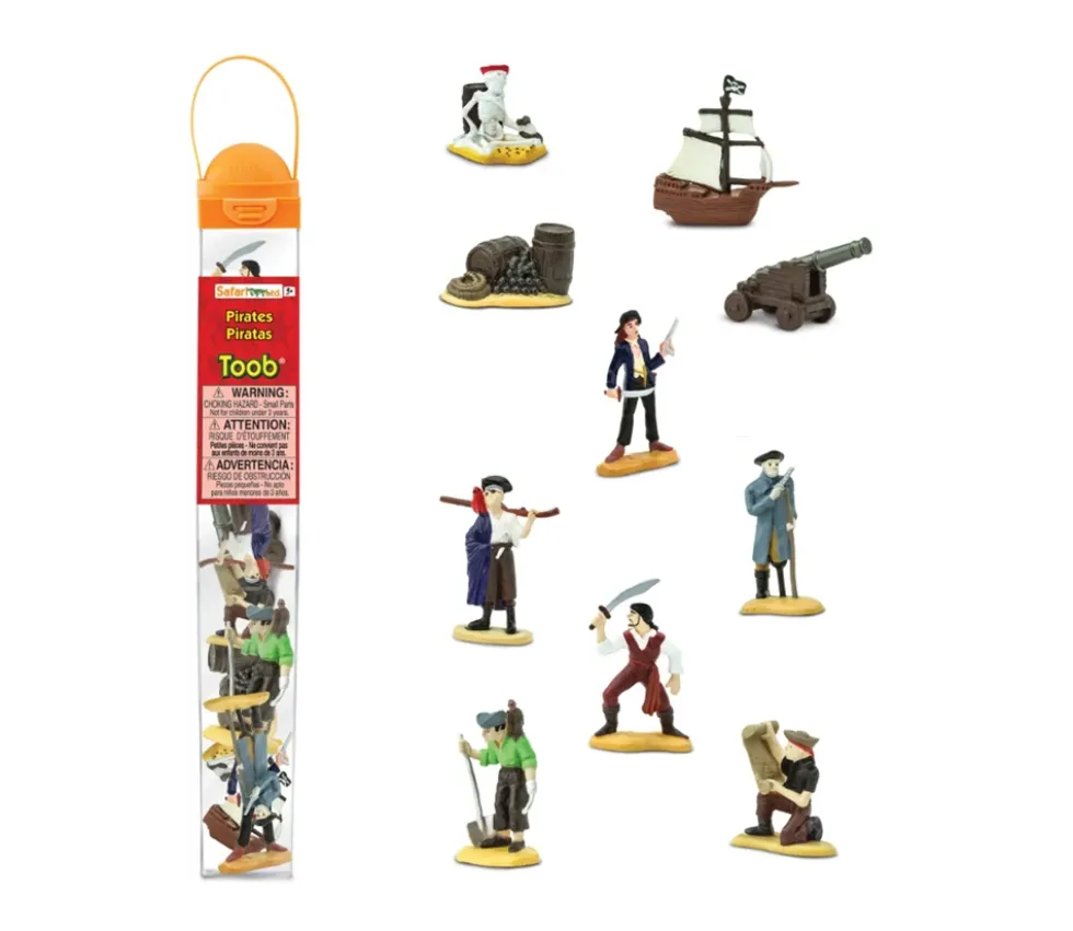 Pirate : 10 figurines de jeu pirate