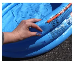Piscine gonflable Intex de 114 x 25 cm bleu