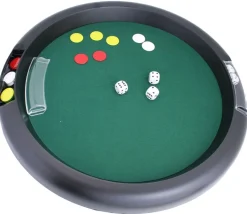 Piste de dés 421 géante 46 cm avec rangement - fabrication France