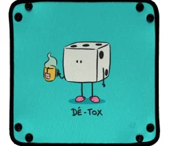 Piste de dés souple Dé-Tox 21 cm x 21cm