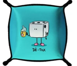 Piste de dés souple Dé-Tox 21 cm x 21cm