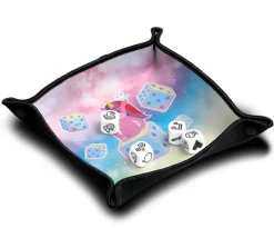 Piste de dés souple Licorne magique - 21x21 cm