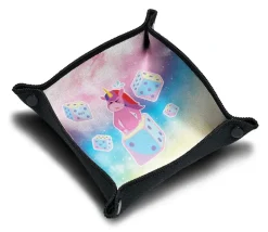 Piste de dés souple Licorne magique - 21x21 cm