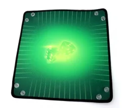 Piste de dés verte 20 x 20 cm souple et résistante