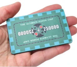 Plaque céramique valeur 250000 pour poker 40 gr