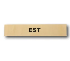 Plaque en bois points cardinaux 10 cm
