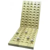 Plateau contrôle bois pour tirage loto boules de 1 à 90 de 24 mm