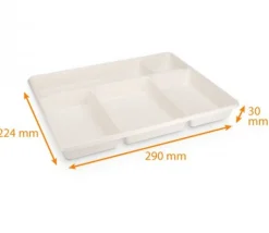 4 Plateaux de tri 5 compartiments (compatible R2N)