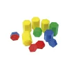 54 Poids empilables 3 cm de diamètre en plastique pour balance.