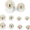 10 Poids empilables métal 1 g à 50 g pour balance