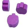 Pomme ou prune en bois violet de 18 x 15 x 8 mm