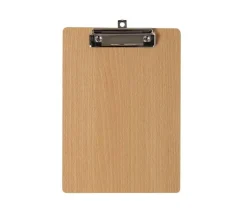 Porte bloc A5 - mini écritoire à pince bois (support pour noter)