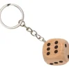 Porte-clés dé bois standard 1 à 6