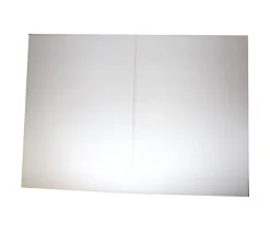 PR1 Plateau de jeux petit format 298 x 210 mm blanc pliable