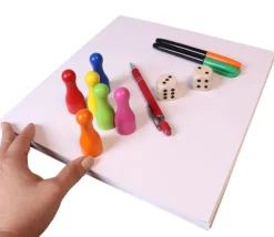 PR5 Plateau de jeux 840 x 600 mm GEANT pliable pliable en carré