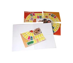 PR3 Plateau de jeux 554 x 380 mm grand format pliable en 4 rectangle