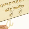Puzzle Alphabet - lettres cursives en bois