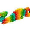 Puzzle bois dragon alphabet 26 pièces A à Z - commerce équitable