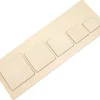 Puzzle bois naturel 5 carrés - plateau 33 x 21 cm