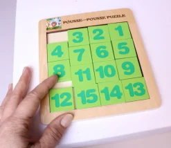 Puzzle - casse tête en bois 2 en 1 Dinosaures