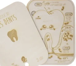 Puzzle éducatif en bois - Les dents