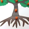 Puzzle en bois arbre - 8 pièces