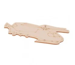 Puzzle en bois naturel véhicules 8 pièces