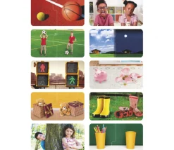 Puzzle les Duos contraires plastique