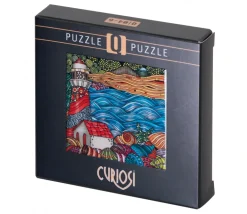 Puzzle paysage de mer design 12.5 cm - 72 pièces Curiosi
