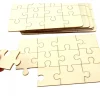 8 Puzzles bois 12 pièces à personnaliser rectangle 18 x 12 cm
