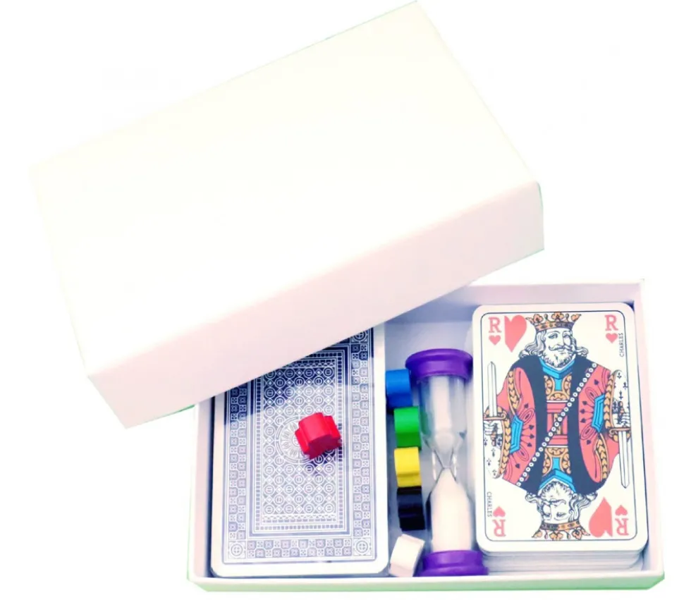 R0 Boite jeu rectangle 151 x 100 x 38 mm blanche petit format