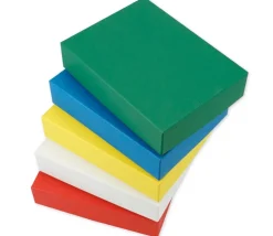 R0+ Boite jeu 16.5 x 12.2 x 4 cm BLANCHE neutre petit format à personnaliser