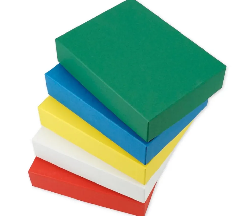 R0+ Boite jeu 16.5 x 12.2 x 4 cm BLANCHE neutre petit format à personnaliser