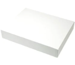 R1+ Boite jeu 22.8 x 17.8 x 4 cm BLANCHE neutre à personnaliser