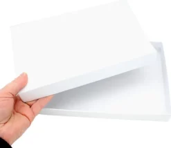 R1 Boite jeu 223 x 164 x 30 mm PM blanche à personnaliser