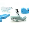 Requin en bois 44 x 103 x 15 mm