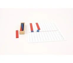 Réglettes calcul Additions Montessori avec plateau