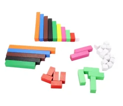 40 réglettes Cuisenaire méthode 