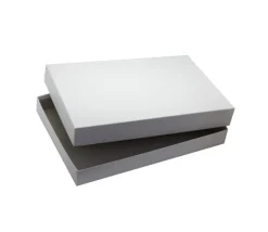 R3 Grande boite 340 x 268 x 62 mm rectangle grand format vide blanche