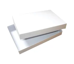 R2N Boite jeu rectangle 23.4 x 33.3 x 4,2 cm blanche neutre à personnaliser